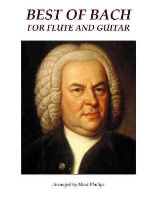 Book cover for Best of Bach for Flute and Guitar