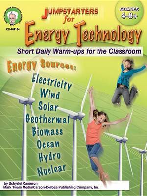 Book cover for Jumpstarters for Energy Technology, Grades 4 - 8