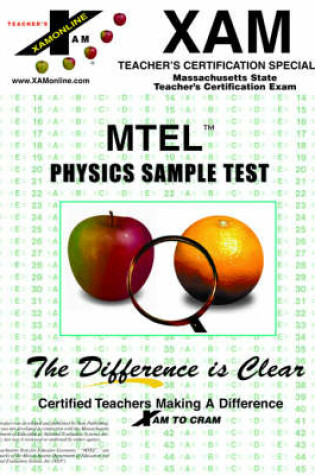 Cover of MTEL Physics Sample Test