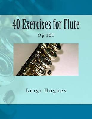 Cover of 40 Exercises for Flute