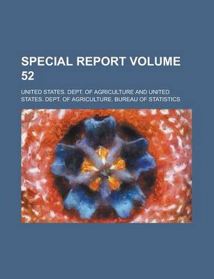 Book cover for Special Report Volume 52