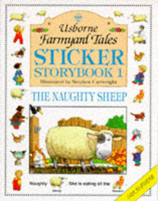 Book cover for The Naughty Sheep Sticker Book