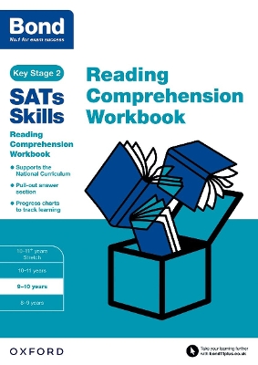 Cover of Bond SATs Skills: Reading Comprehension Workbook 9-10 Years