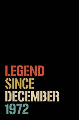 Book cover for Legend Since December 1972