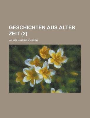 Book cover for Geschichten Aus Alter Zeit (2)