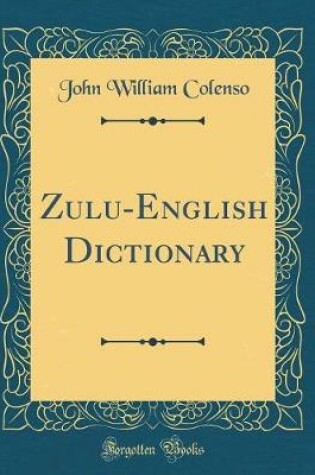 Cover of Zulu-English Dictionary (Classic Reprint)