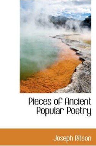 Cover of Pieces of Ancient Popular Poetry