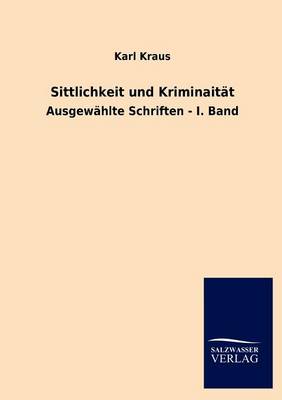 Book cover for Sittlichkeit Und Kriminaitat