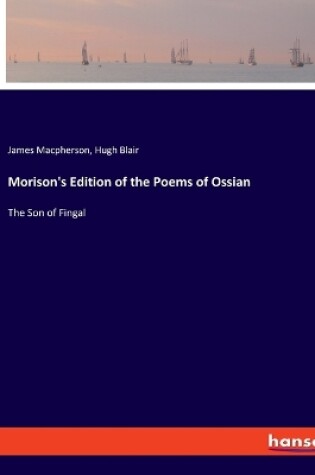 Cover of Morison's Edition of the Poems of Ossian