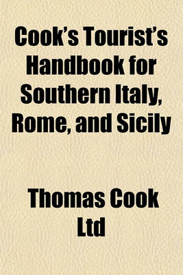 Book cover for Cook's Tourist's Handbook for Southern Italy, Rome, and Sicily