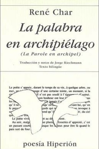 Cover of La Palabra En Archipielago