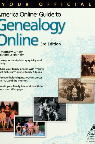 Cover of Your Official America Online Guide to Geneology Online