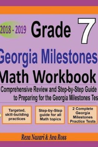 Cover of Grade 7 Georgia Milestones Assessment System Mathematics Workbook 2018 - 2019