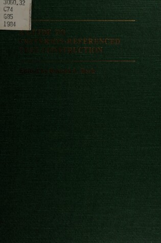 Cover of Guide to Criterion-referenced Test Construction