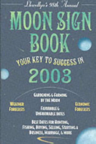 Cover of Moon Sign Book and Gardening Almanac