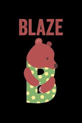 Book cover for Blaze