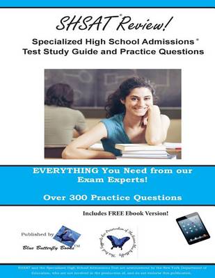 Book cover for Shsat Review! Specialized High School Admission Test Study Guide