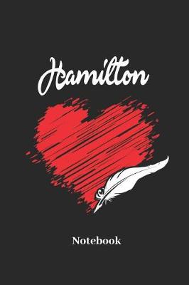 Book cover for Hamilton Notebook