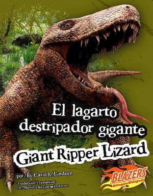 Book cover for El Lagarto Destripador Gigante/Giant Ripper Lizard