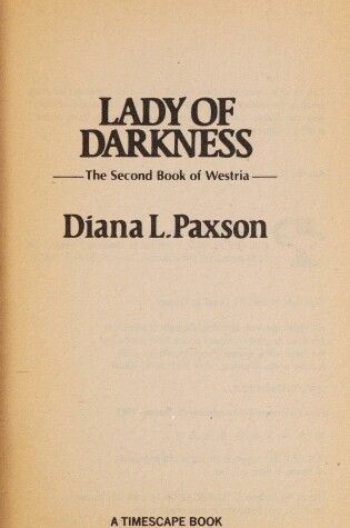 Cover of Lady of Darkness