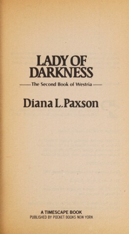 Book cover for Lady of Darkness