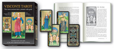 Book cover for Visconti Tarot