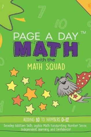 Cover of Page a Day Math Addition Book 10