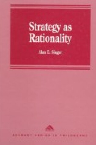Cover of Strategy as Rationality