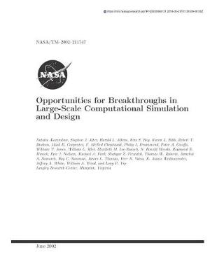 Book cover for Opportunities for Breakthroughs in Large-Scale Computational Simulation and Design