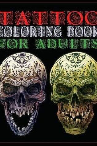 Cover of Tattoo Coloring Book