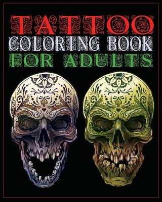 Book cover for Tattoo Coloring Book