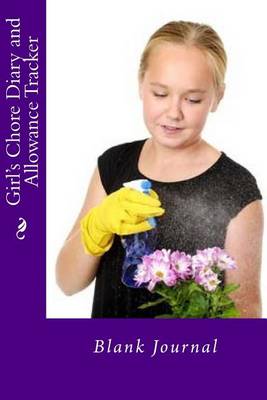 Book cover for Girl's Chore Diary and Allowance Tracker