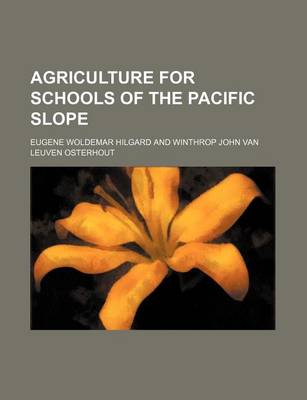 Book cover for Agriculture for Schools of the Pacific Slope