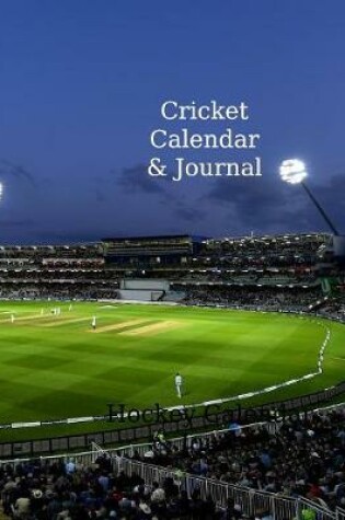 Cover of Cricket Calendar & Journal