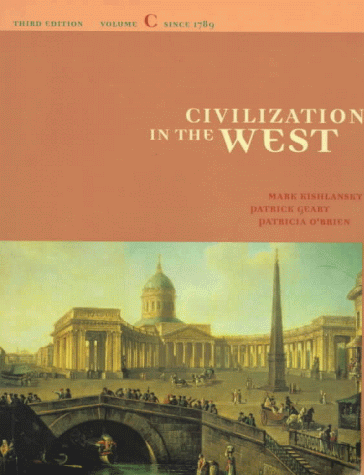 Book cover for Civilization in the West, Volume C