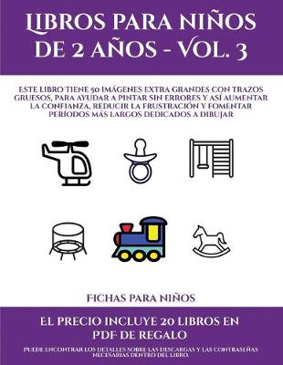 Book cover for Fichas para niños (Libros para niños de 2 años - Vol. 3)