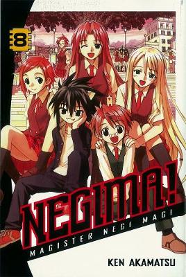 Book cover for Negima! 8
