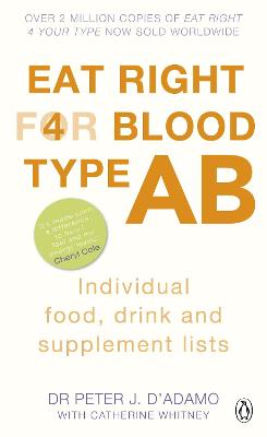 Book cover for Eat Right for Blood Type AB