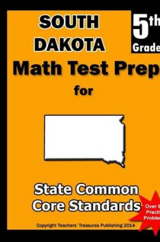 Cover of South Dakota 5th Grade Math Test Prep