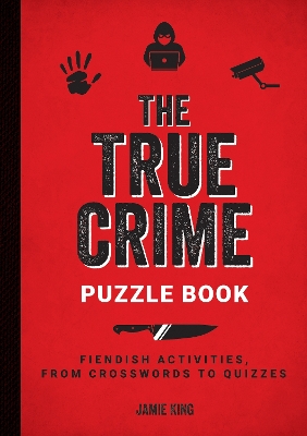 Book cover for The True Crime Puzzle Book