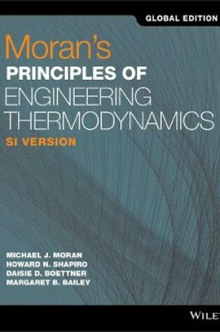 Cover of Moran's Principles of Engineering Thermodynamics