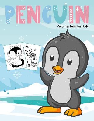 Book cover for Penguin Coloring Book for Kids