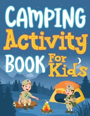 Book cover for Camping Activity Book for Kids