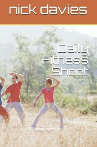 Cover of Daily Fitness Sheet