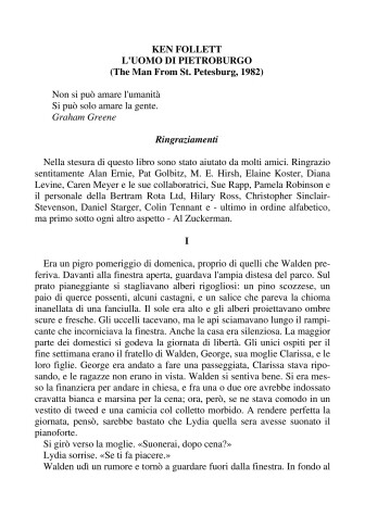 Cover of L' Uomo Di Pietroburgo