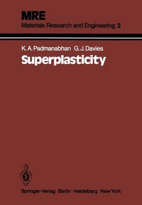 Cover of Superplasticity