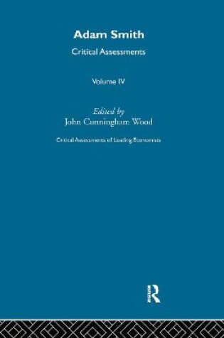 Cover of Adam Smith Crit Assessment V 4