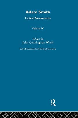 Book cover for Adam Smith Crit Assessment V 4