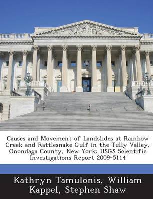 Book cover for Causes and Movement of Landslides at Rainbow Creek and Rattlesnake Gulf in the Tully Valley, Onondaga County, New York