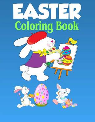 Book cover for Easter Coloring Book